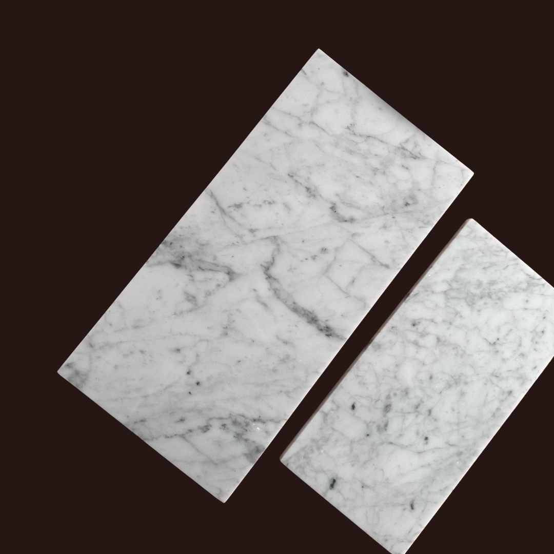 Marmortablett Weiss – STUDIO MAVEA