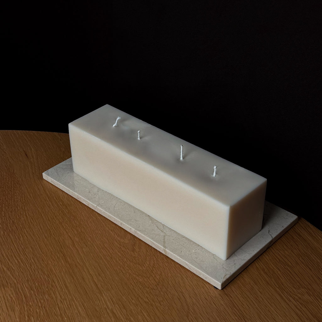 BLOCK-Kerze, Bubble-Design, Rapswachskerze, mehrflammige Kerze, Baumwoll-Dochte, modernes Dekor, minimalistisches Design, umweltfreundliche Kerze, Geschenkidee, einzigartige Dekoration, luxuriöse Wohnkultur.