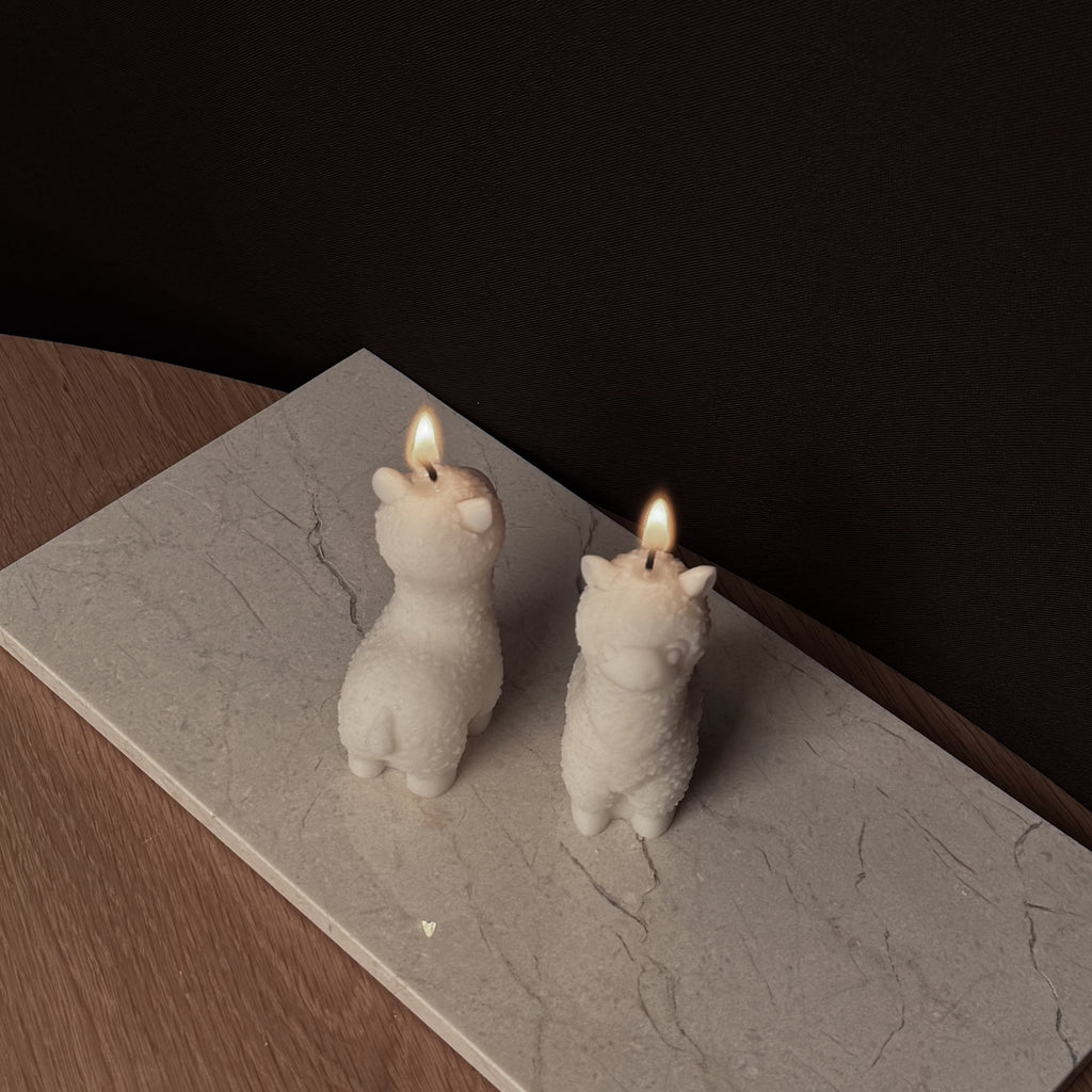 LAMA Kerze, Alpaka Design, Tiermodell  Kerze, Geschenk für Alpaka Freunde, Hochzeitsdekoration, Geschenkideen , Lamakerze, Alpakakerze, dekoratives Element, natürliche Schönheit.