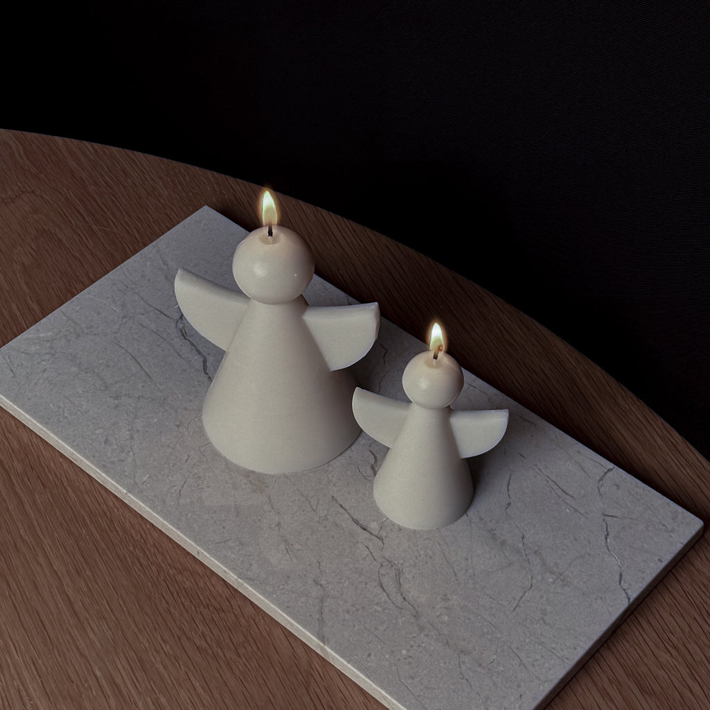 Engelkerze, Engel, Angel, Angel candle, Geschenkidee, Engel in klein und groß, Süßer Engel, Schutzengel, GeschenkEngel, weisser Engel